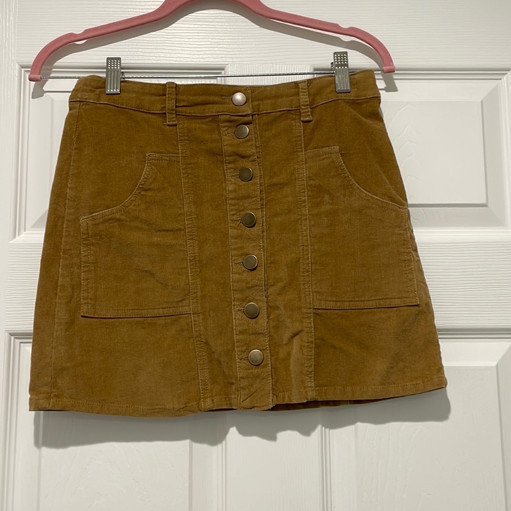 Altard State Corduroy Mini Skirt